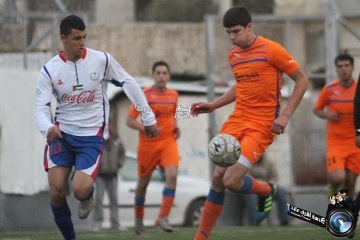 Johar Halabiyeh (19), jugador del Club Abu Dis...